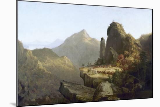 Cole: Last of the Mohicans-Thomas Cole-Mounted Giclee Print