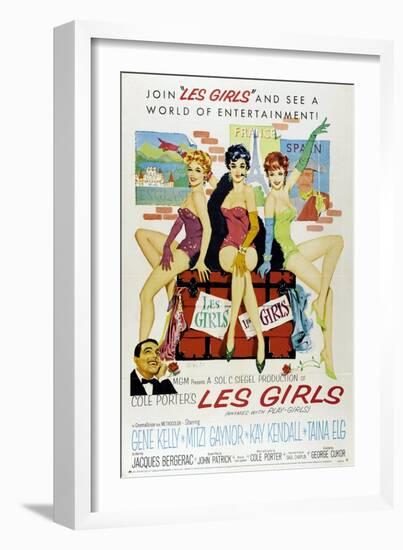Cole Porter's Les Girls, 1957, "Les Girls" Directed by George Cukor-null-Framed Giclee Print