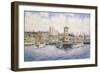 Coleman Docks, Ca. 1911-Stanton Manolakas-Framed Giclee Print