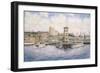 Coleman Docks, Ca. 1911-Stanton Manolakas-Framed Giclee Print