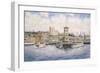 Coleman Docks, Ca. 1911-Stanton Manolakas-Framed Giclee Print