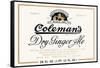 Coleman's Dry Ginger Ale-null-Framed Stretched Canvas