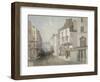 Coleman Street, City of London, 1851-Thomas Colman Dibdin-Framed Giclee Print