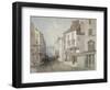 Coleman Street, City of London, 1851-Thomas Colman Dibdin-Framed Giclee Print