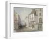 Coleman Street, City of London, 1851-Thomas Colman Dibdin-Framed Giclee Print