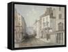 Coleman Street, City of London, 1851-Thomas Colman Dibdin-Framed Stretched Canvas