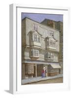 Coleman Street, City of London, 1868-JT Wilson-Framed Giclee Print
