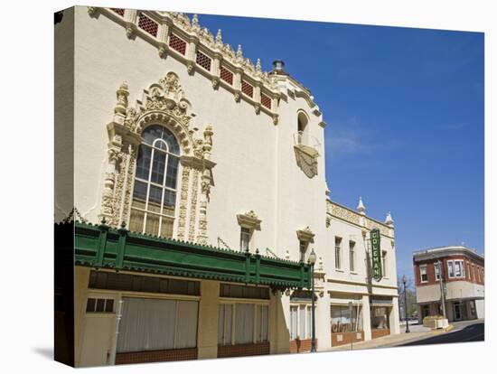 Coleman Theatre, Historic Route 66 Roadside Attraction, City of Miami, Oklahoma, USA-Richard Cummins-Stretched Canvas