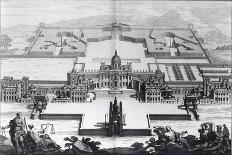 Castle Howard, from 'Vitruvius Britannicus' by Colen Campbell, Engraved by Hendrik Hulsbergh-Colen Campbell-Framed Giclee Print