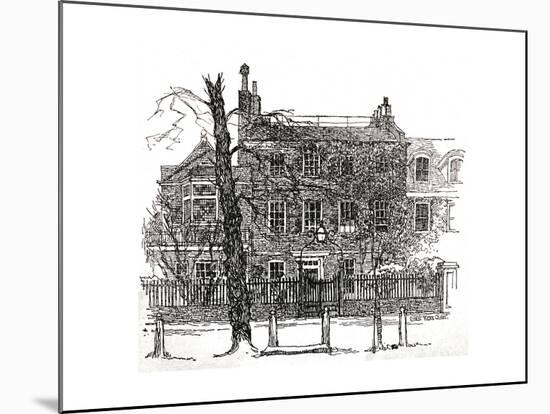 Coleridge Highgate House-Ernest Hicks Oliver-Mounted Giclee Print