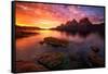 coles-bay-1-Lincoln Harrison-Framed Stretched Canvas