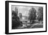 Coley Park, Berkshire, 19th Century-null-Framed Giclee Print