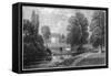 Coley Park, Berkshire, 19th Century-null-Framed Stretched Canvas