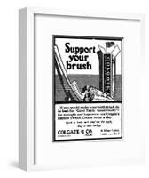 Colgate Dental Cream, Adv-null-Framed Photographic Print