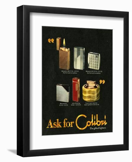 Colibri, UK-null-Framed Premium Giclee Print