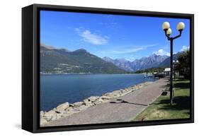 Colico, Lake Como, Lombardy, Italian Lakes, Italy, Europe-Vincenzo Lombardo-Framed Stretched Canvas