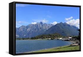 Colico, Lake Como, Lombardy, Italian Lakes, Italy, Europe-Vincenzo Lombardo-Framed Stretched Canvas