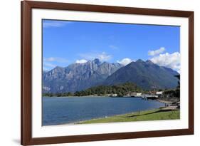 Colico, Lake Como, Lombardy, Italian Lakes, Italy, Europe-Vincenzo Lombardo-Framed Photographic Print