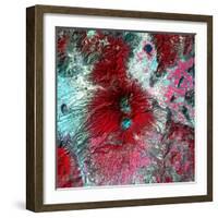 Colima Volcano, Mexico-Science Source-Framed Photographic Print