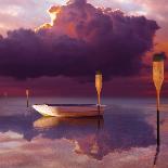 Cumulus Cloud, Rowboat, and Paddles-Colin Anderson-Photographic Print