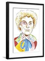 Colin Baker as Doctor Who in BBC television series of same name-Neale Osborne-Framed Giclee Print