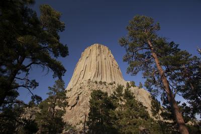 Devils Tower, Devils Tower National Monument, Wyoming, United States of America, North America