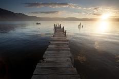 Fisherman, Lago Atitlan, Guatemala, Central America-Colin Brynn-Photographic Print