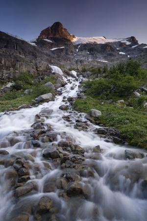 Landscape, Slalok Mountain, Joffre Lakes Provincial Park, British Columbia, Canada, North America