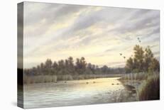 Loch Corvisk-Colin Burns-Stretched Canvas