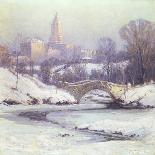 Old Waterworks, Fairmount, 1913 (Oil on Canvas)-Colin Campbell Cooper-Giclee Print