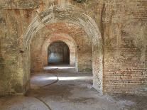 Fifteen Pound Cannon Aims over the Walls of Fort Pickens near Pensacola Bay, Florida-Colin D Young-Photographic Print