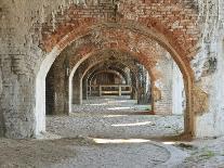 Fifteen Pound Cannon Aims over the Walls of Fort Pickens near Pensacola Bay, Florida-Colin D Young-Photographic Print