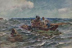 The Herring Market at Sea (On Loch Fyne, Argyll), 1884 (Oil on Canvas)-Colin Hunter-Giclee Print