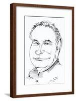 Colin Matthews - caricature of the English composer-Neale Osborne-Framed Giclee Print