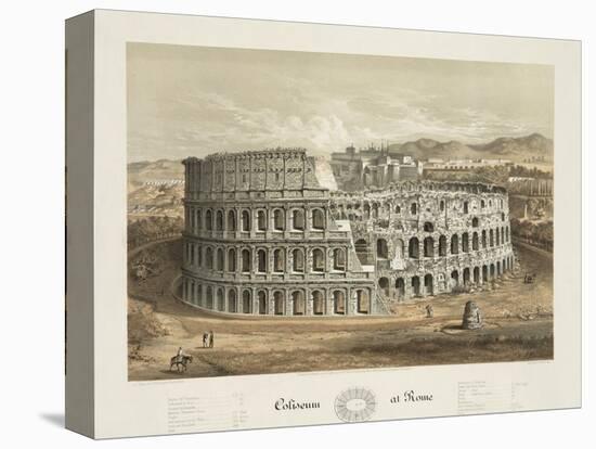 Coliseum at Rome-null-Stretched Canvas