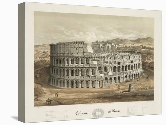 Coliseum at Rome-null-Stretched Canvas