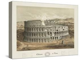 Coliseum at Rome-null-Stretched Canvas