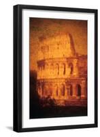 Coliseum by Andre Burian-Andr? Burian-Framed Photographic Print