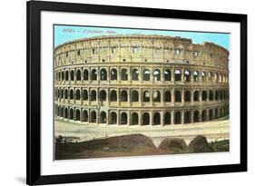 Coliseum, Rome, Italy-null-Framed Premium Giclee Print