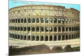 Coliseum, Rome, Italy-null-Mounted Premium Giclee Print