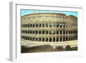 Coliseum, Rome, Italy-null-Framed Art Print