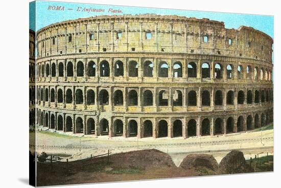 Coliseum, Rome, Italy-null-Stretched Canvas