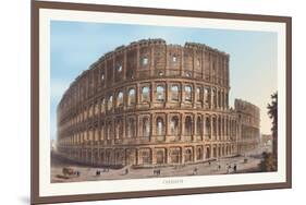 Coliseum-M. Dubourg-Mounted Premium Giclee Print