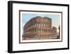 Coliseum-M. Dubourg-Framed Art Print