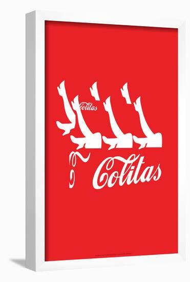 Colitas Red Annimo-null-Framed Poster