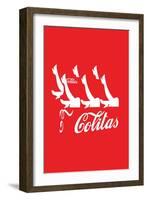 Colitas Red Annimo-null-Framed Art Print