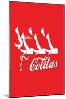 Colitas Red Annimo-null-Mounted Art Print