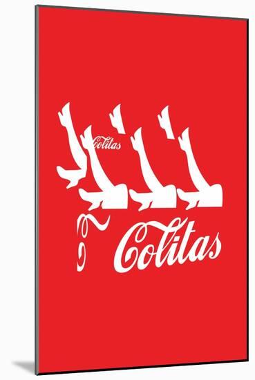 Colitas Red Annimo-null-Mounted Art Print