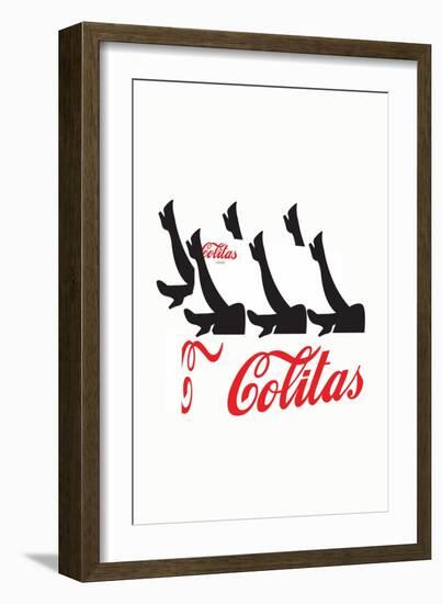 Colitas White Annimo-null-Framed Art Print