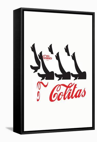 Colitas White Annimo-null-Framed Stretched Canvas